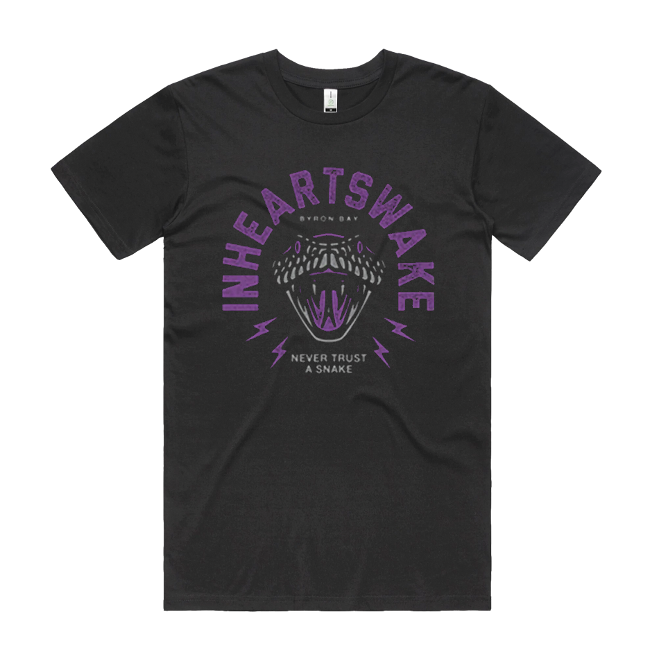 "Cottonmouth" Organic TShirt In Hearts Wake